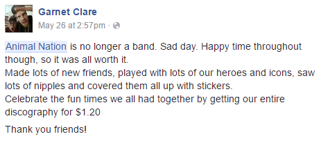 Animal Nation FB post