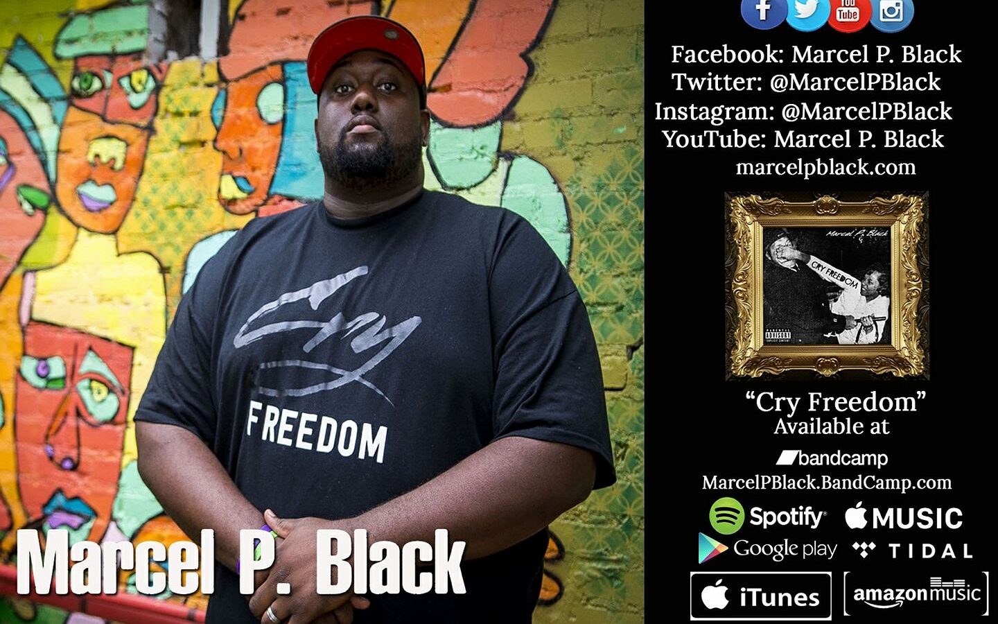 New Video By Marcel P. Black “Cry Freedom” feat. KP Soul