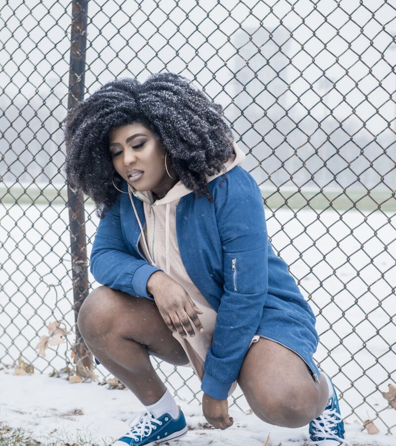 Exmiranda comes through with the quite storm on her “Silhouette” video