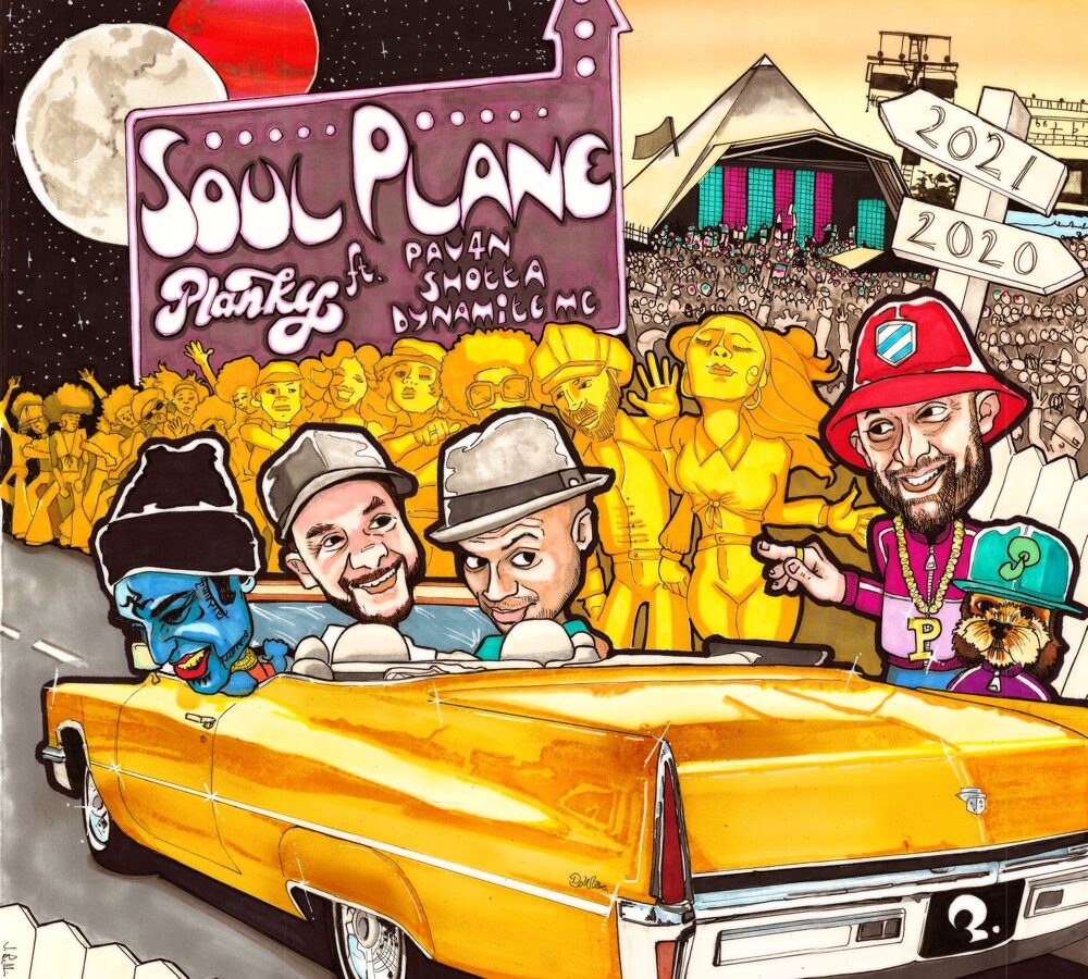 Planky, Harry Shotta , PAV4N and  Dynamite Mc take flight on the “Soul Plane” [video]