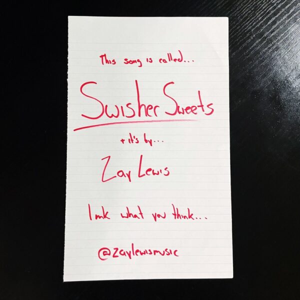 Zay Lewis delivers the “Swisher Sweets”