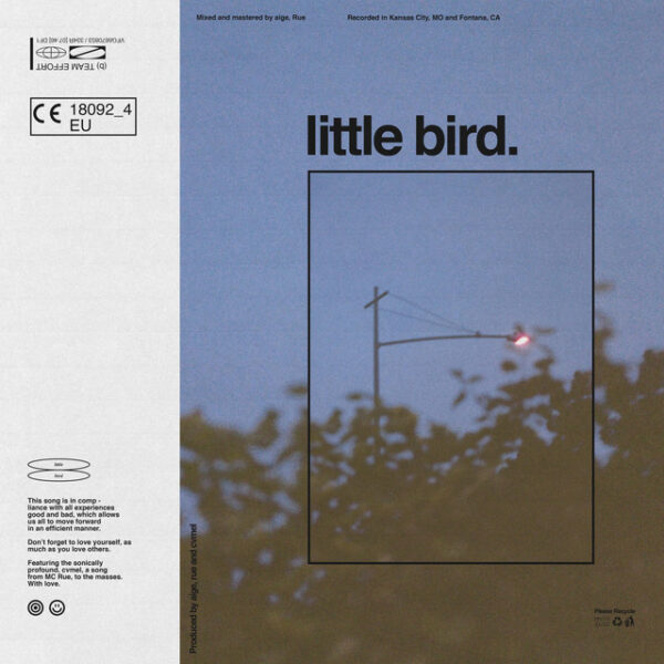 MC Rue “little bird” Ft. Cvmel (Single)