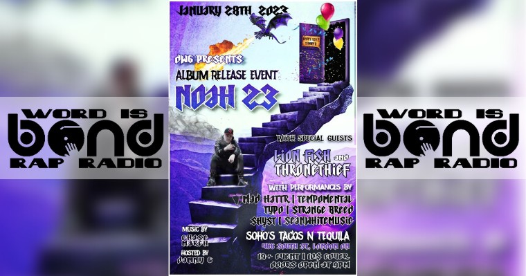 Word is Bond Rap Radio Live at Soho Tacos and Tequilas